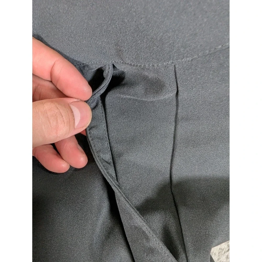Nike Shorts Womens 10 Black Golf Stretch Belt Loops Welt Pockets 618150-010‎